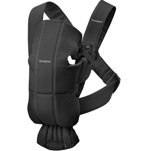 BABYBJORN - nosidełko Mini Woven | Czarny